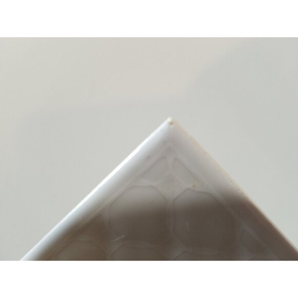 Vintage Painted Porcelain Tile Trivet Made In Spain Rose Floral Design 6 x 8 - Picture 9 of 12